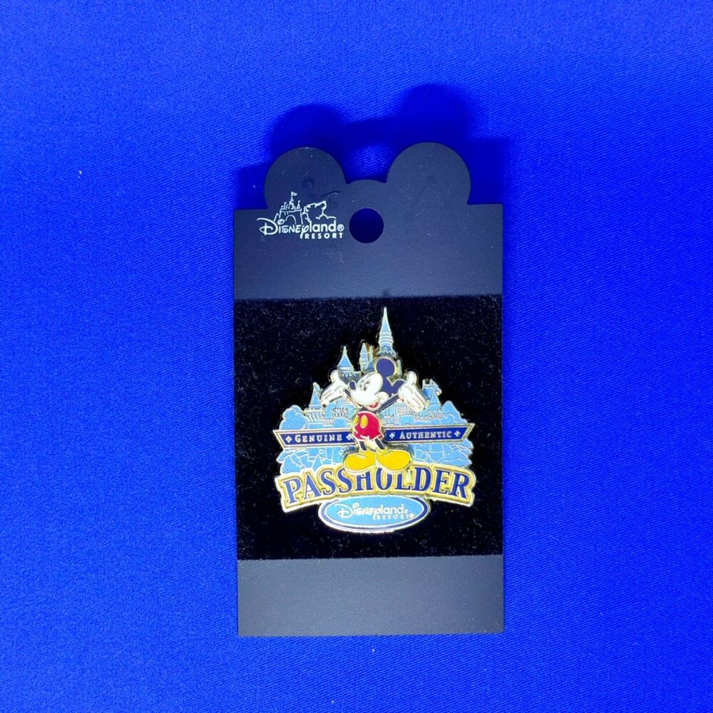 Disneyland Resort Annual Passholder Mickey Mouse Sleeping Beauty Castle Pin
